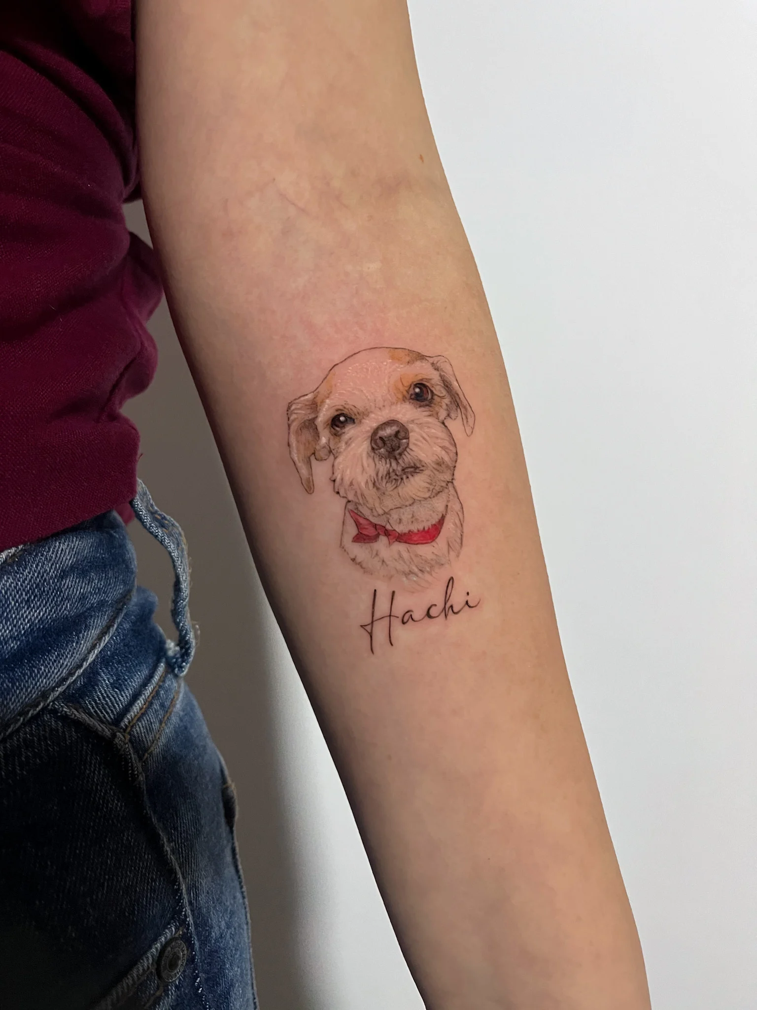 Pieza de tatuaje realista realizada con una propuesta personalizada.