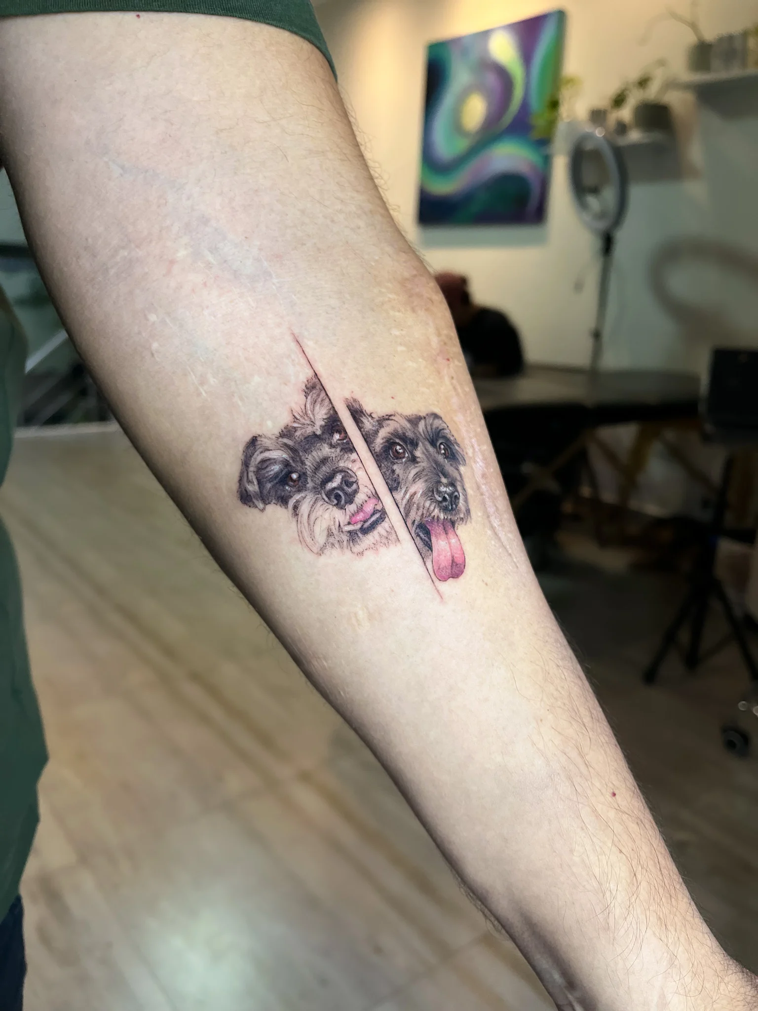 Tatuaje realista realizado por Natika Tattoo en Lima
